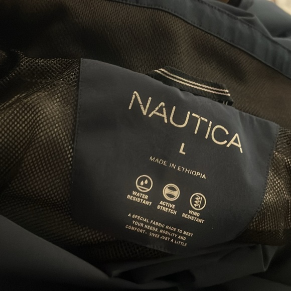 New-no tag (NAUTICAL) men’s jacket size L in dark blue - Picture 17 of 17